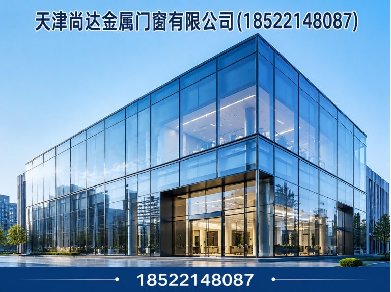 天津玻璃幕墙展示图